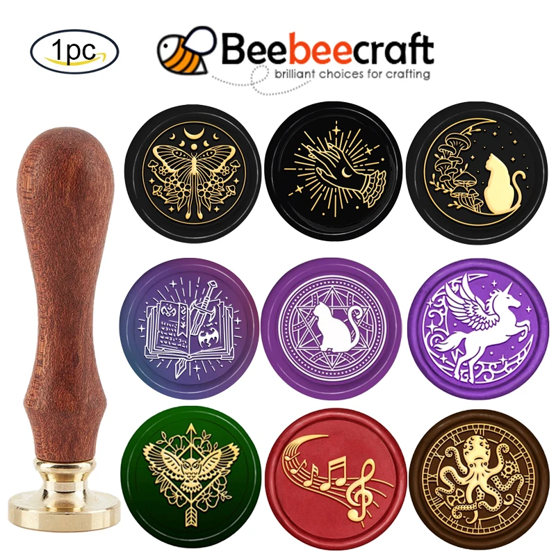 Batik Wax Kit - 1PC Butterfly Wax Seal Stamp Kit