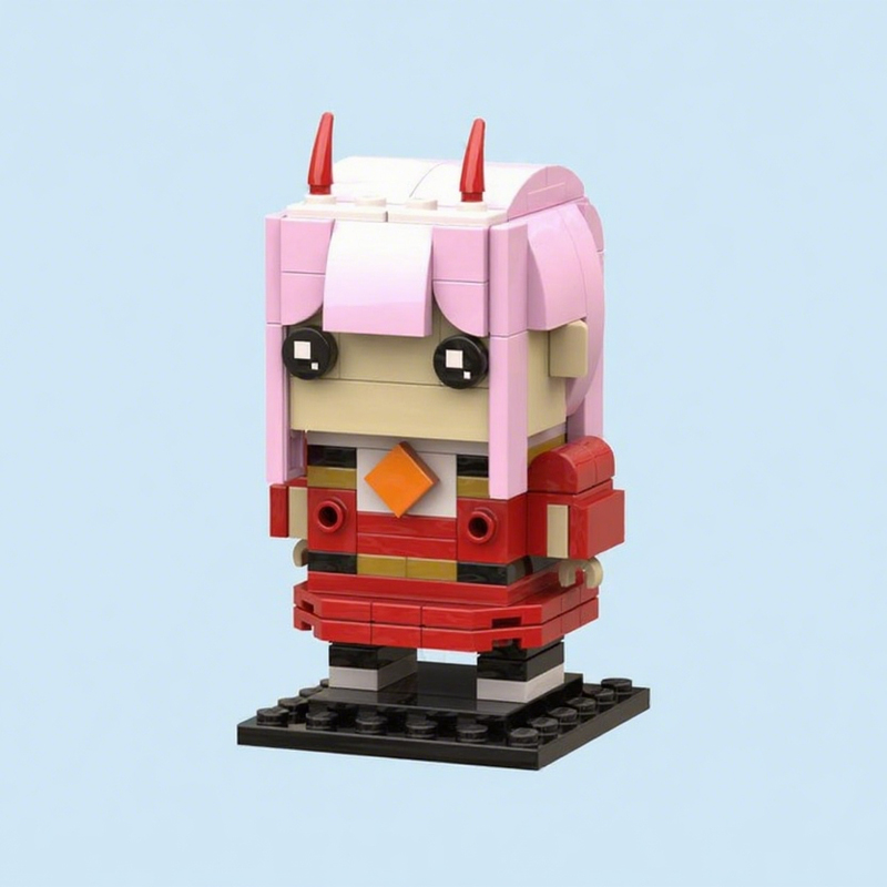 Art Craft Building - 135pcs MOC Zero Two Darling In