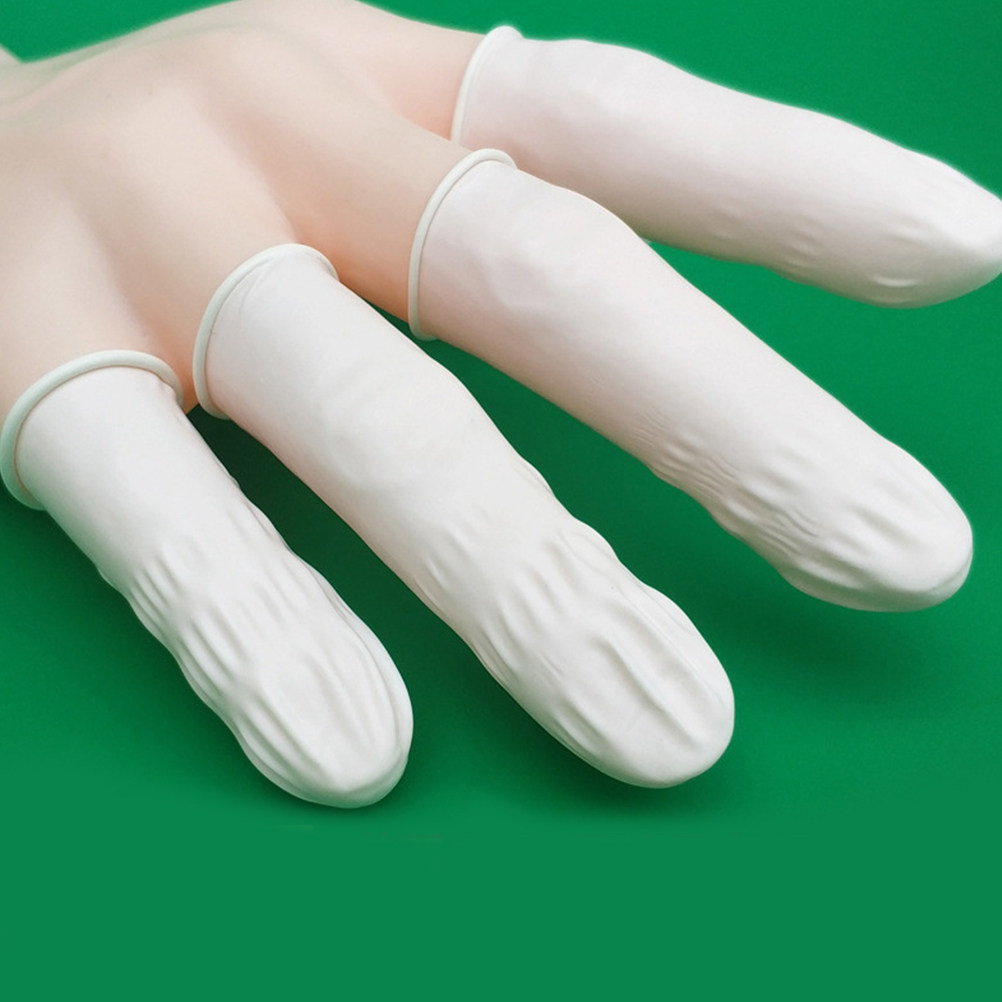 Artwork Craft - 700pcs Disposable Finger Cots Latex Fingertip