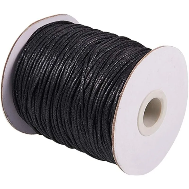 Macrame Cord Cotton - 1Roll 100 Yards Waxed Cord Cotton