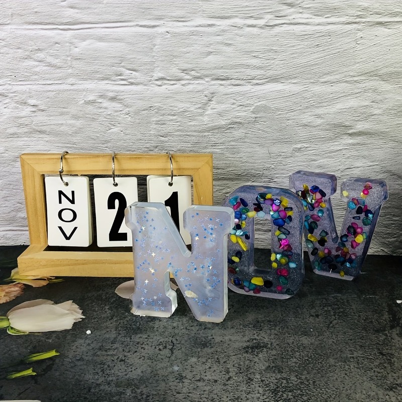 Large Silicone Molds for Casti - đánh giá và giá Letter S Art Craft