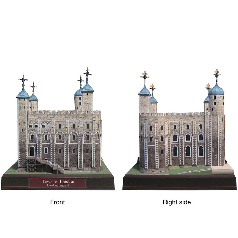 Vương Quốc Tháp Luân Đôn 3D Mô - đánh giá và giá Art Craft Building
