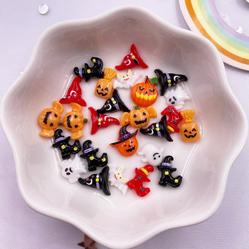 50pcs Mix Resin Mini Colorful  - đánh giá và giá Art Craft Hat