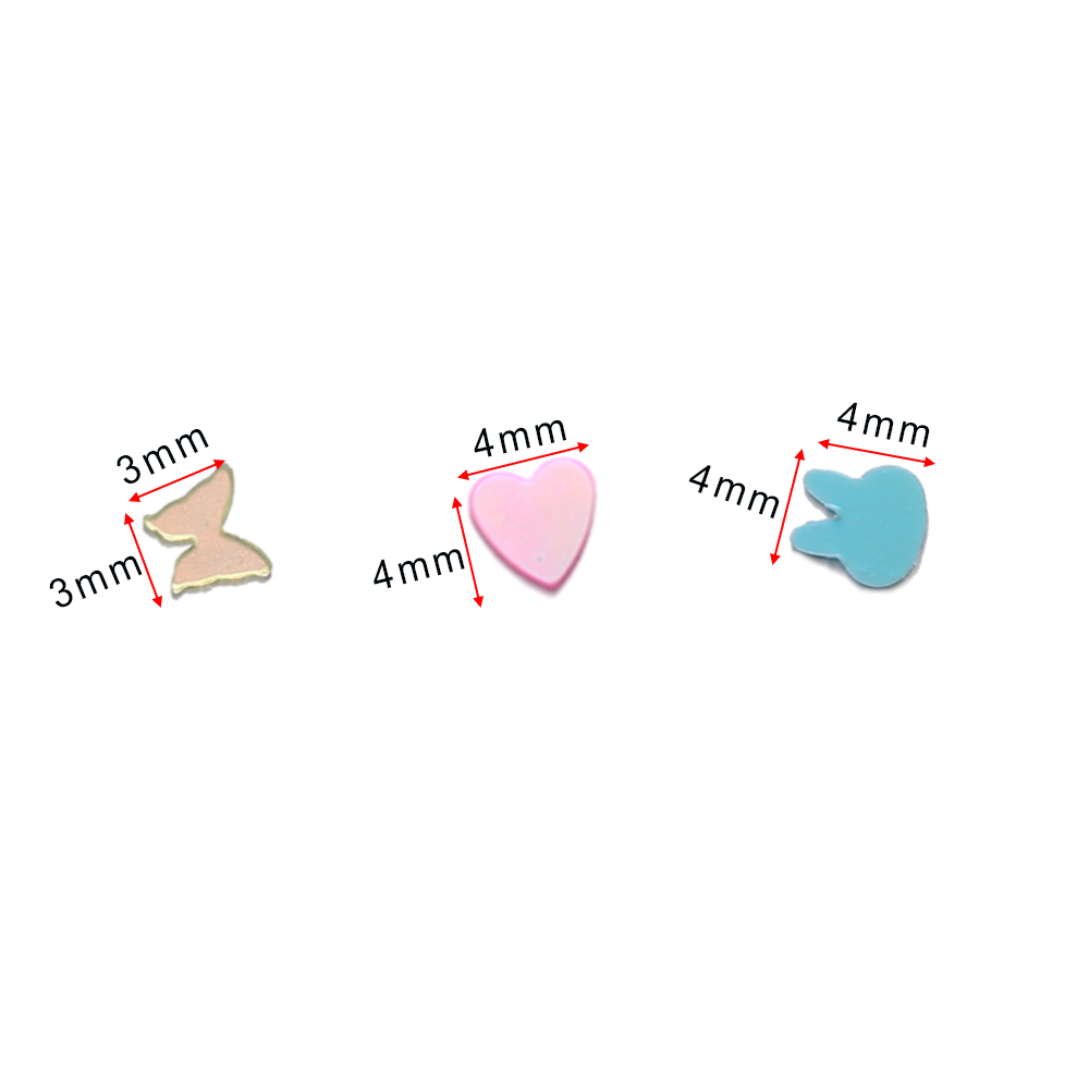 10G Bướm Kim Sa Lấp Lánh Laser - đánh giá và giá Art Craft Rabbit