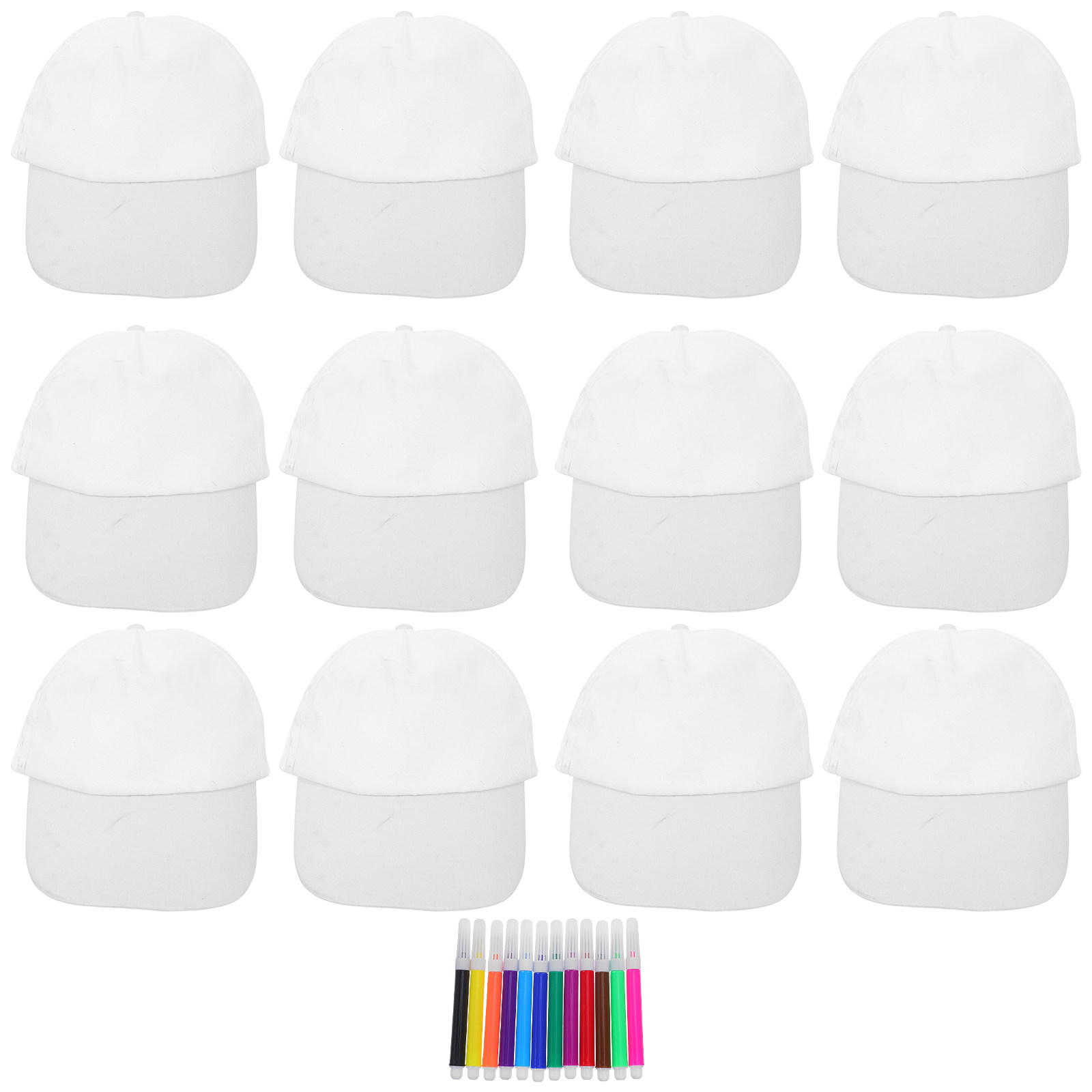 1Set Kids Baseball Cap Plain W - đánh giá và giá Art Craft Kit