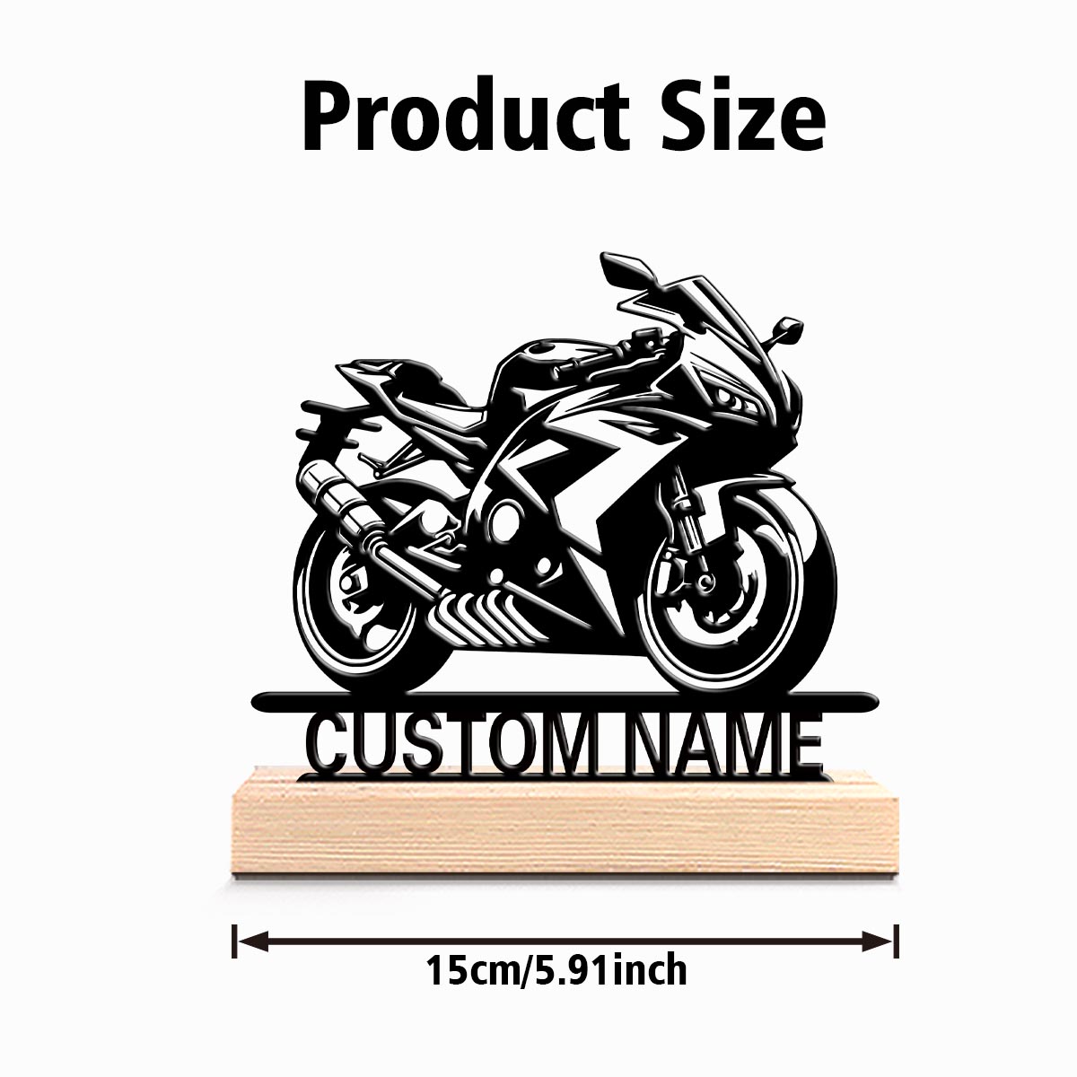 1pc Abstract cool motorcycle C - đánh giá và giá Letter S Art Craft