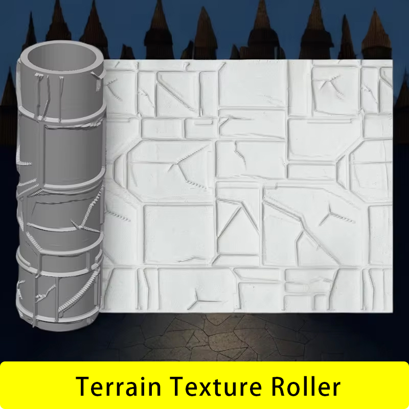 DIY DND Texture Roller Model M - đánh giá và giá Art Craft Building