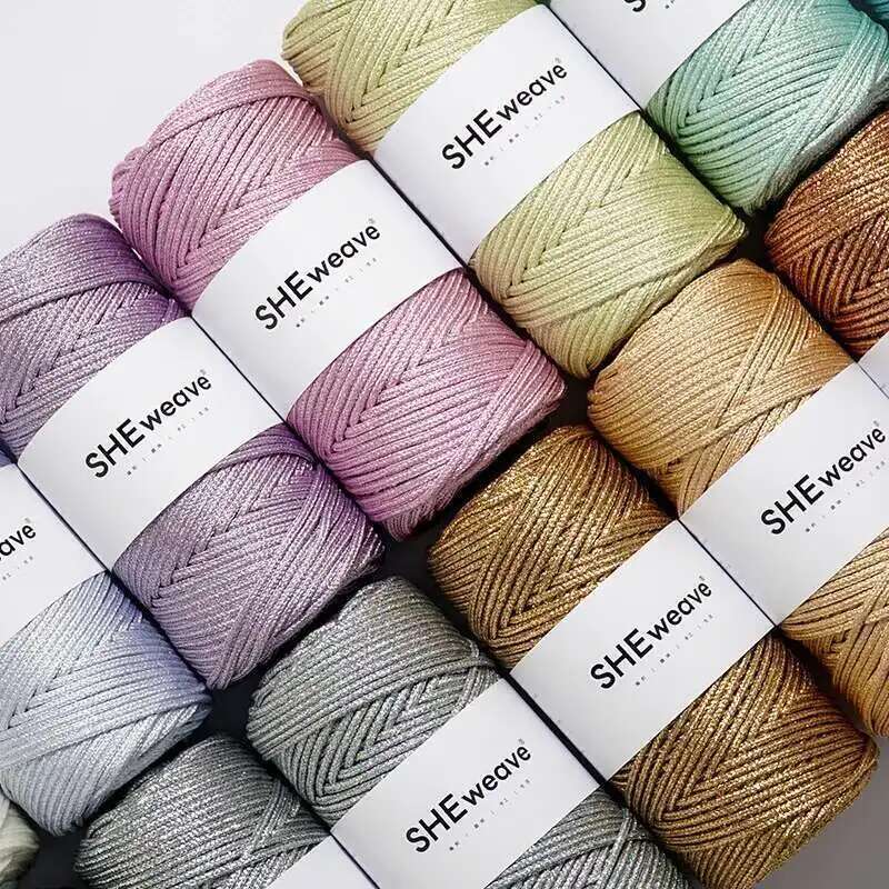 Gold Glossy 5.0mm Light Weight - đánh giá và giá Macrame Cord Cotton
