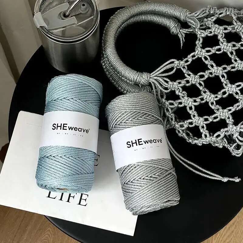 Gold Glossy 5.0mm Light Weight - đánh giá và giá Macrame Cord Cotton