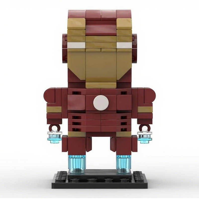 149pcs MOC Iron Mark 3 BrickHe - đánh giá và giá Art Craft Building