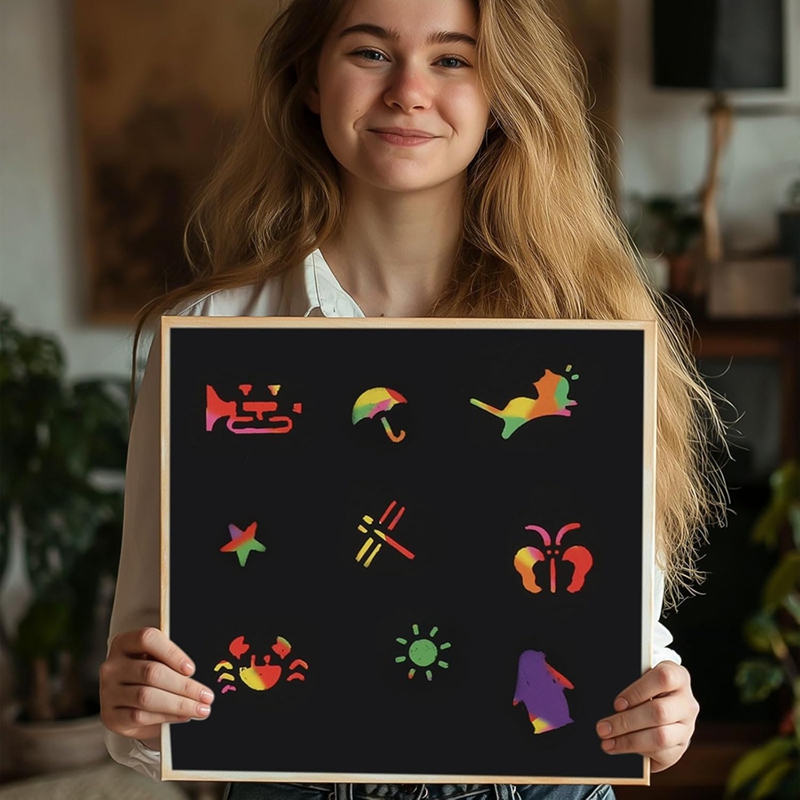Scratch Paper Art Set, Black C - đánh giá và giá Art Craft Game