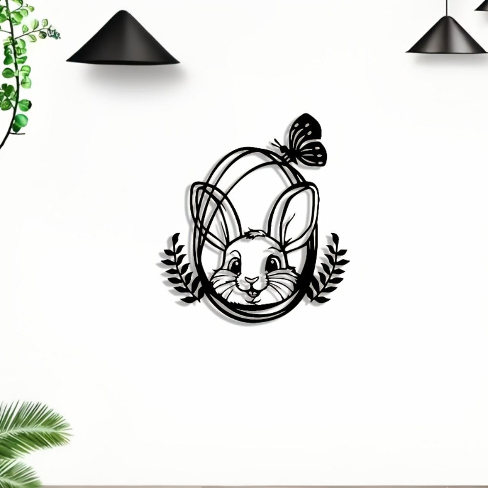 CIFBUY Metal Wall Art Bohemian - đánh giá và giá Art Craft Rabbit