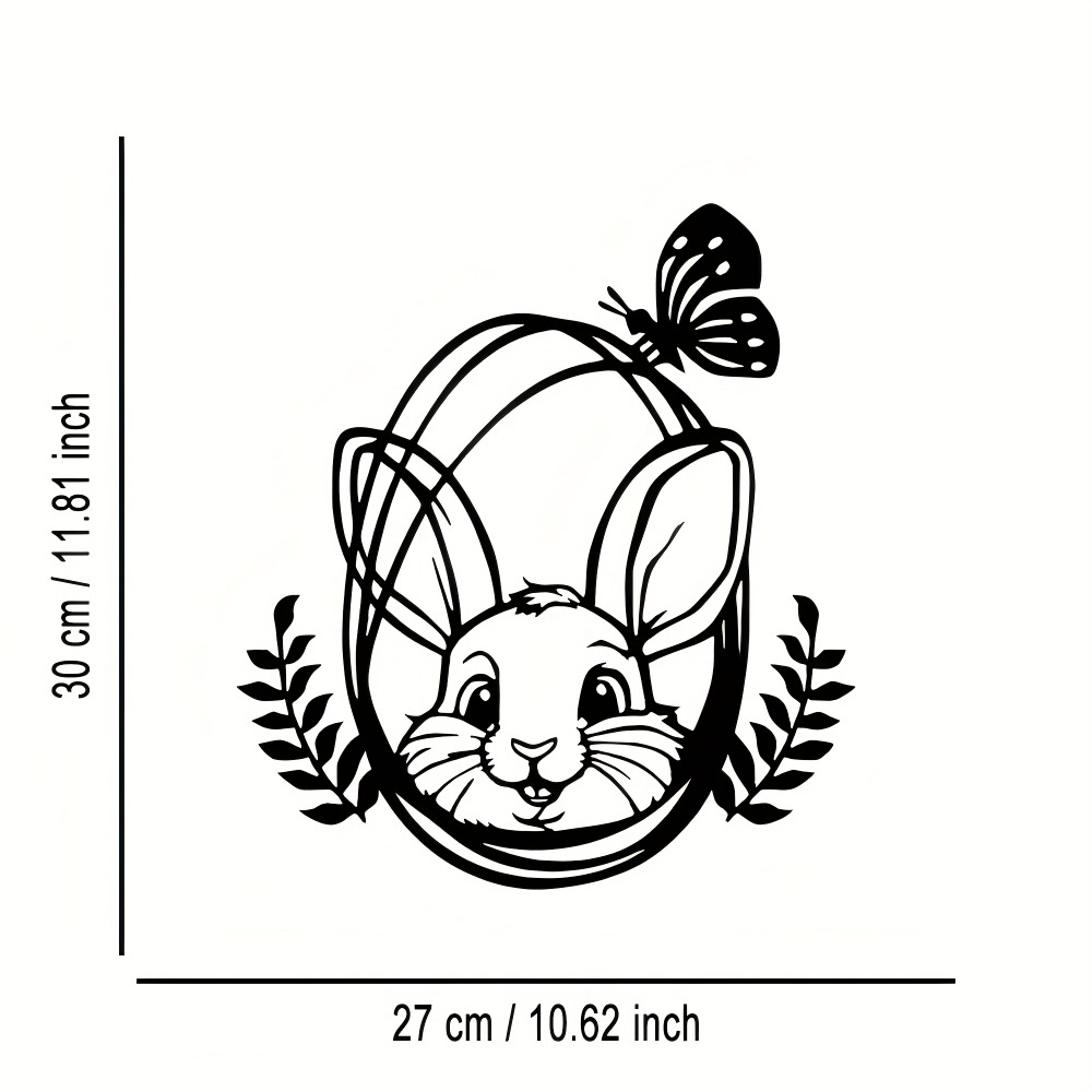 CIFBUY Metal Wall Art Bohemian - đánh giá và giá Art Craft Rabbit