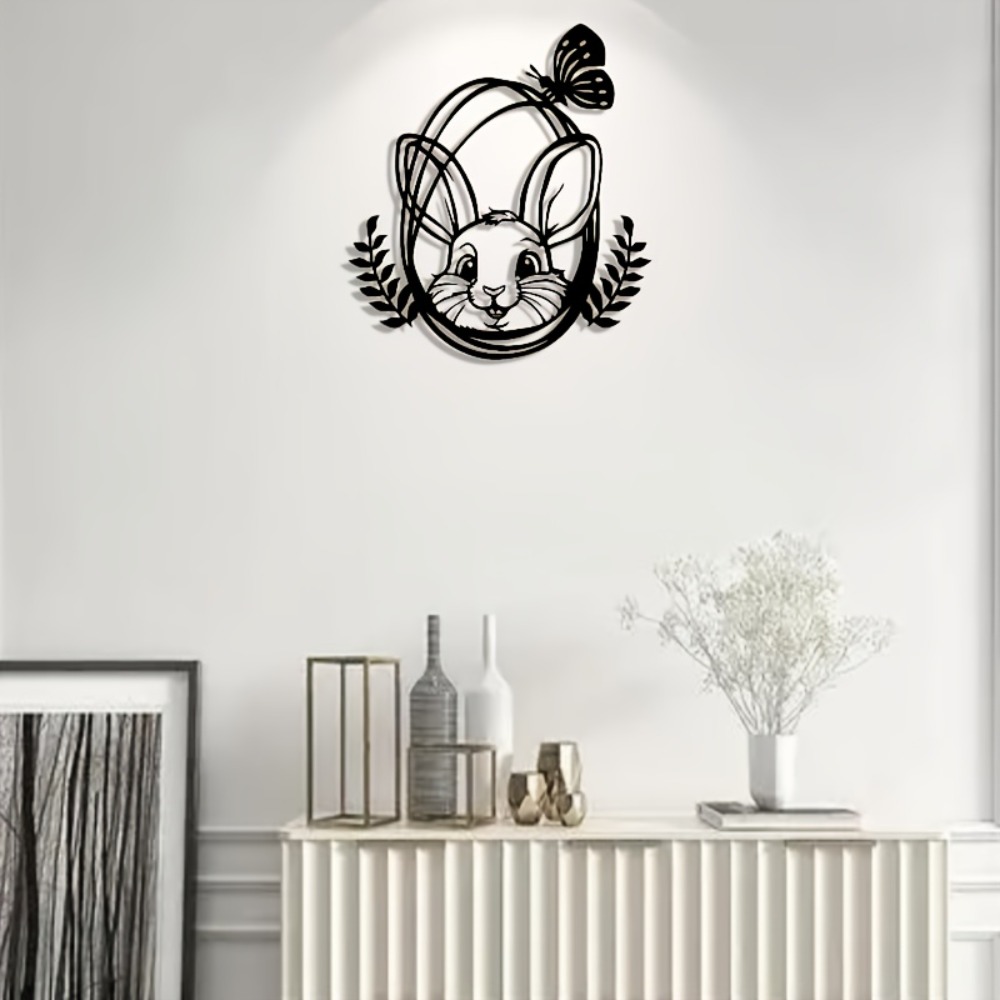 CIFBUY Metal Wall Art Bohemian - đánh giá và giá Art Craft Rabbit