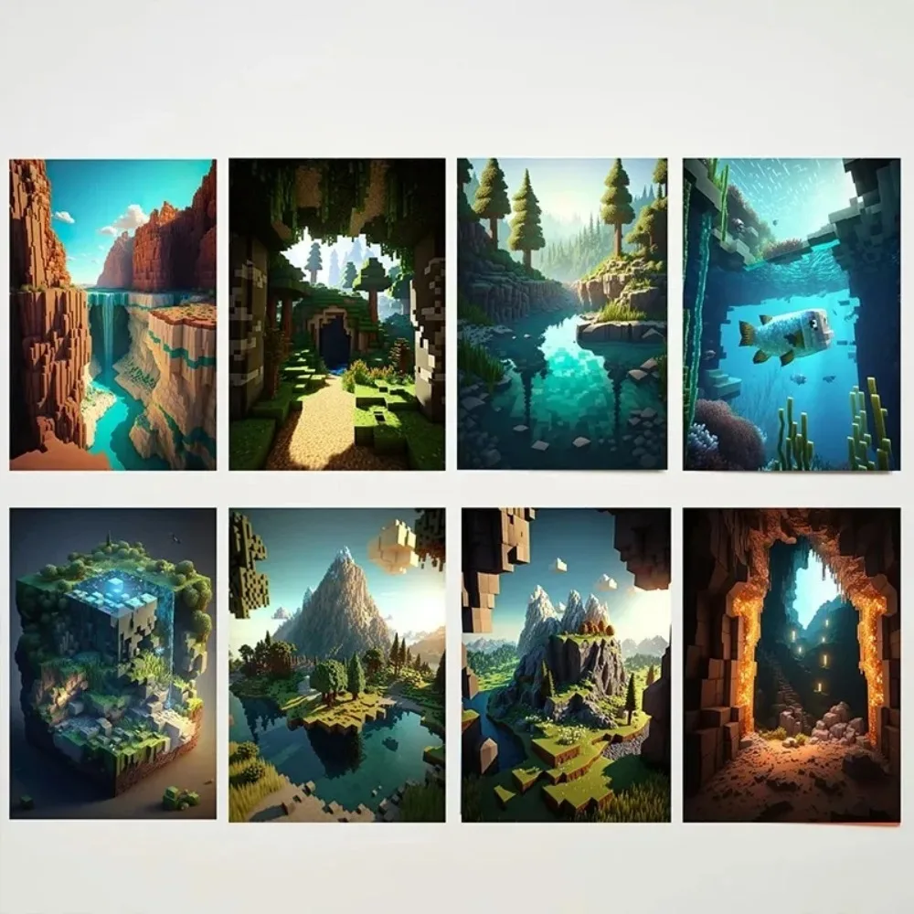 Mine Game Pixel Craft Landscap - đánh giá và giá Art Craft Game