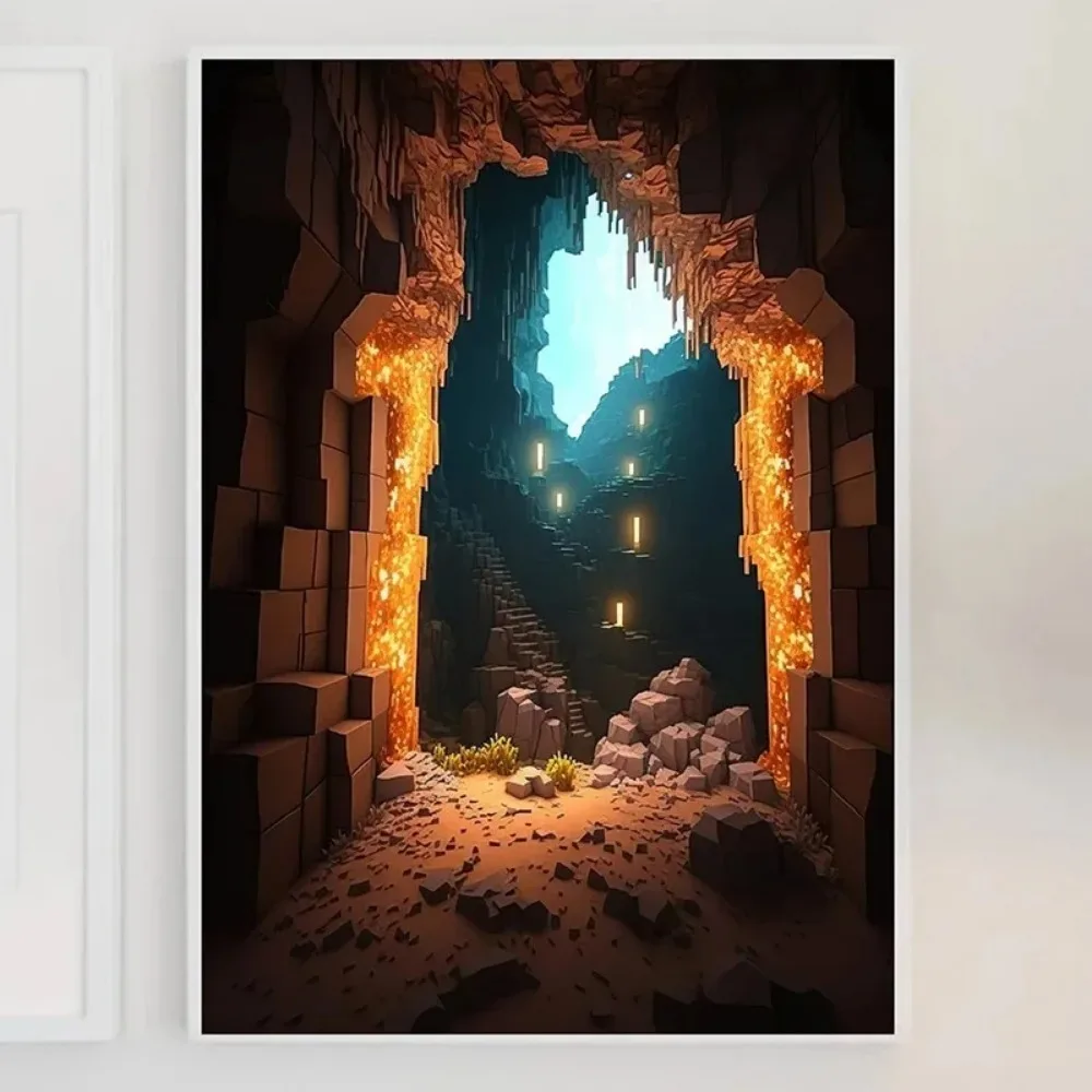 Mine Game Pixel Craft Landscap - đánh giá và giá Art Craft Game