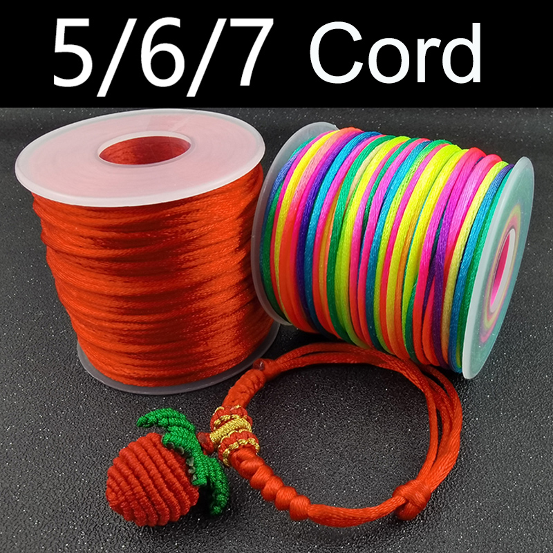 2mm Red Nylon Cord Thread for  - đánh giá và giá Macrame Cord Cotton