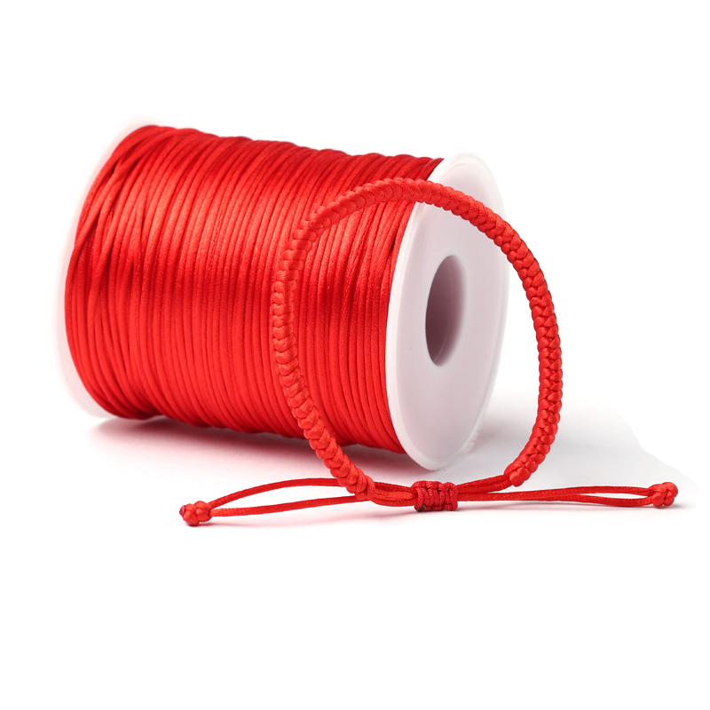 2mm Red Nylon Cord Thread for  - đánh giá và giá Macrame Cord Cotton