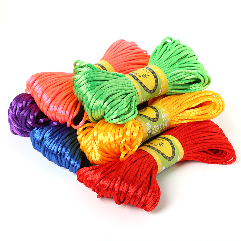 2mm 20meter Soft Satin Rattail - đánh giá và giá Macrame Cord Cotton