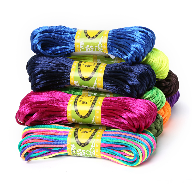 2mm 20meter Soft Satin Rattail - đánh giá và giá Macrame Cord Cotton