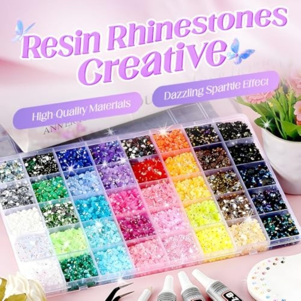 Multicolor Resin Rhinestone Ki - đánh giá và giá Art Craft Hat