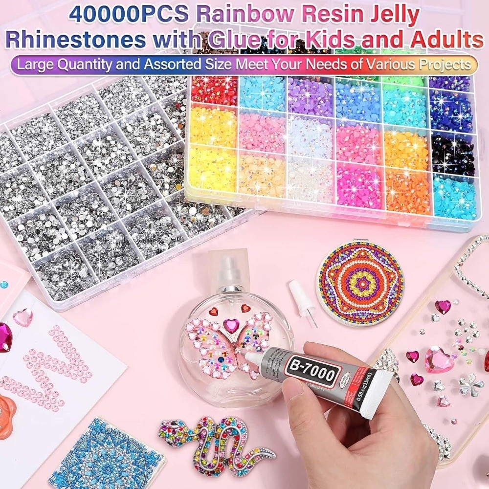 Multicolor Resin Rhinestone Ki - đánh giá và giá Art Craft Hat