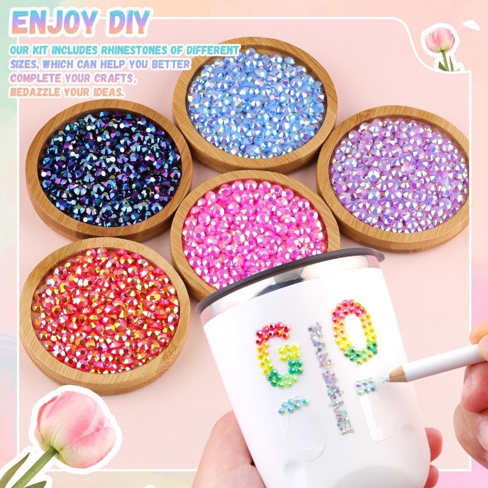 Multicolor Resin Rhinestone Ki - đánh giá và giá Art Craft Hat