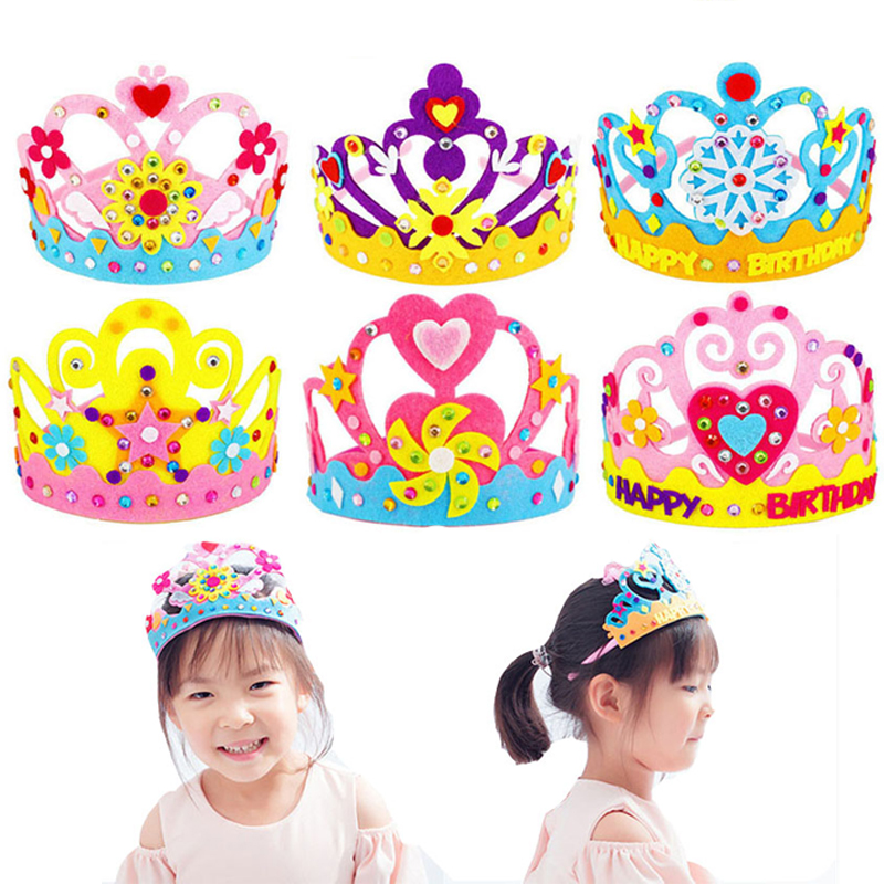 DIY Crafts Toy Crown Creative  - đánh giá và giá Art Craft Hat