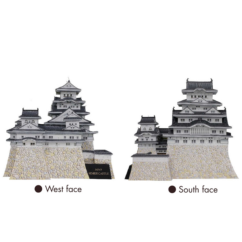 Nhật Bản Lâu Đài Himeji 3D Mô  - đánh giá và giá Art Craft Building
