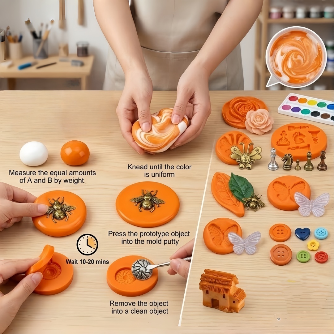 Silicone Putty DIY Crafting Se - đánh giá và giá Art Craft Kit