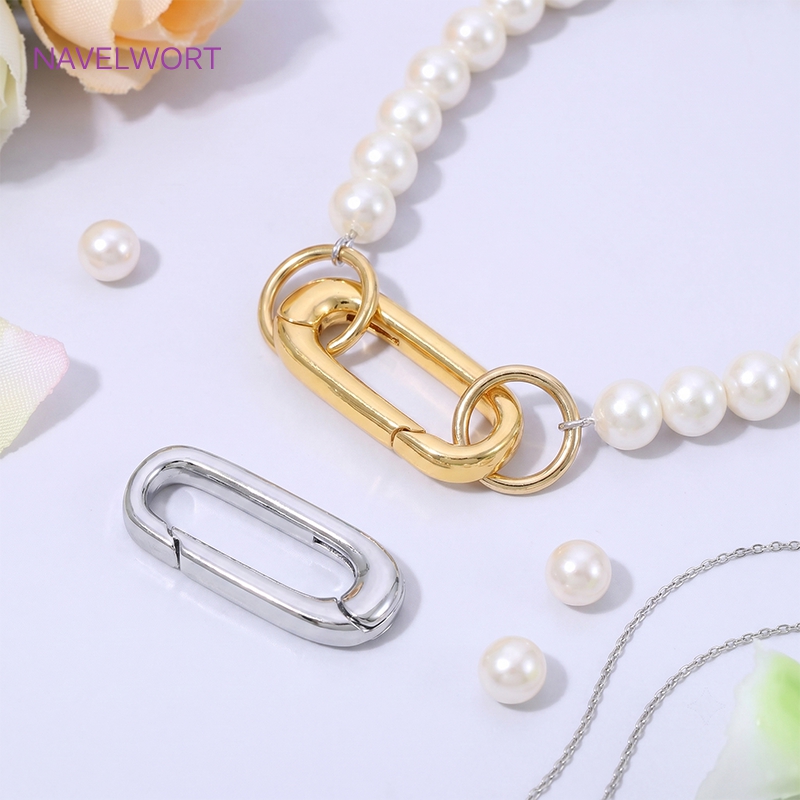 1/2/4Pcs 18K Gold Plated Oval  - đánh giá và giá Art Craft Making