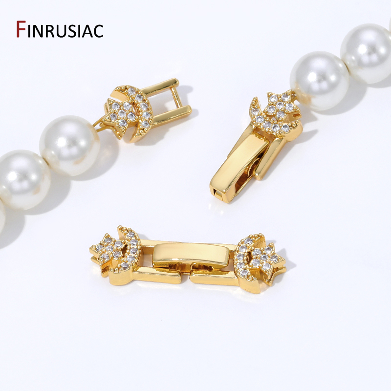 18K Gold Plated Brass Pearl Cl - đánh giá và giá Art Craft Making