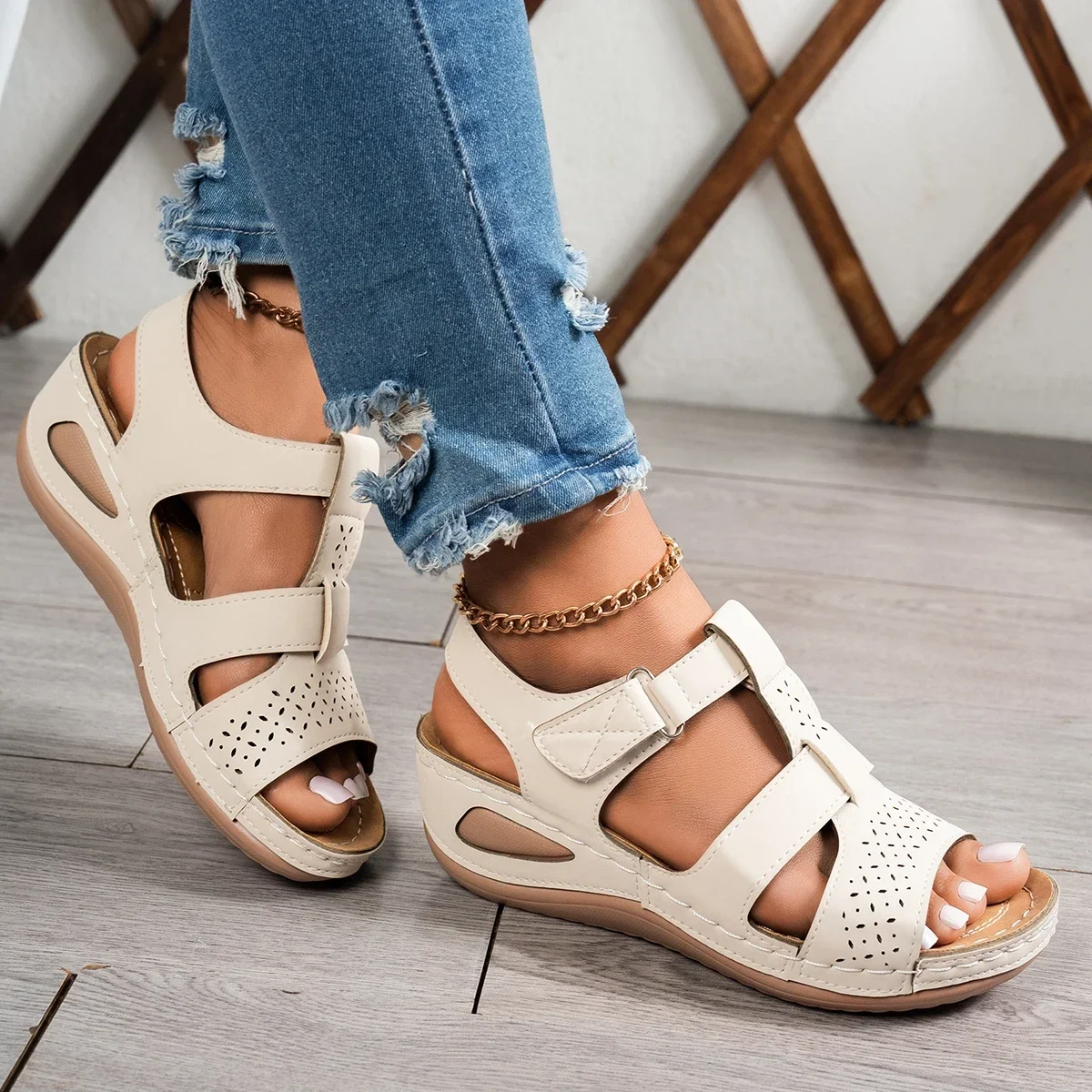 Thick-soled plus-size women's  - đánh giá và giá Artwork Craft