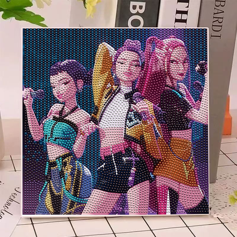 Anime Hunters Gilrs Lumi Mila  - đánh giá và giá Art Craft Kit