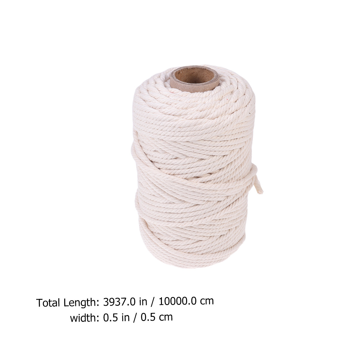 100M Natural Cotton Rope 5Mm U - đánh giá và giá Macrame Cord Cotton