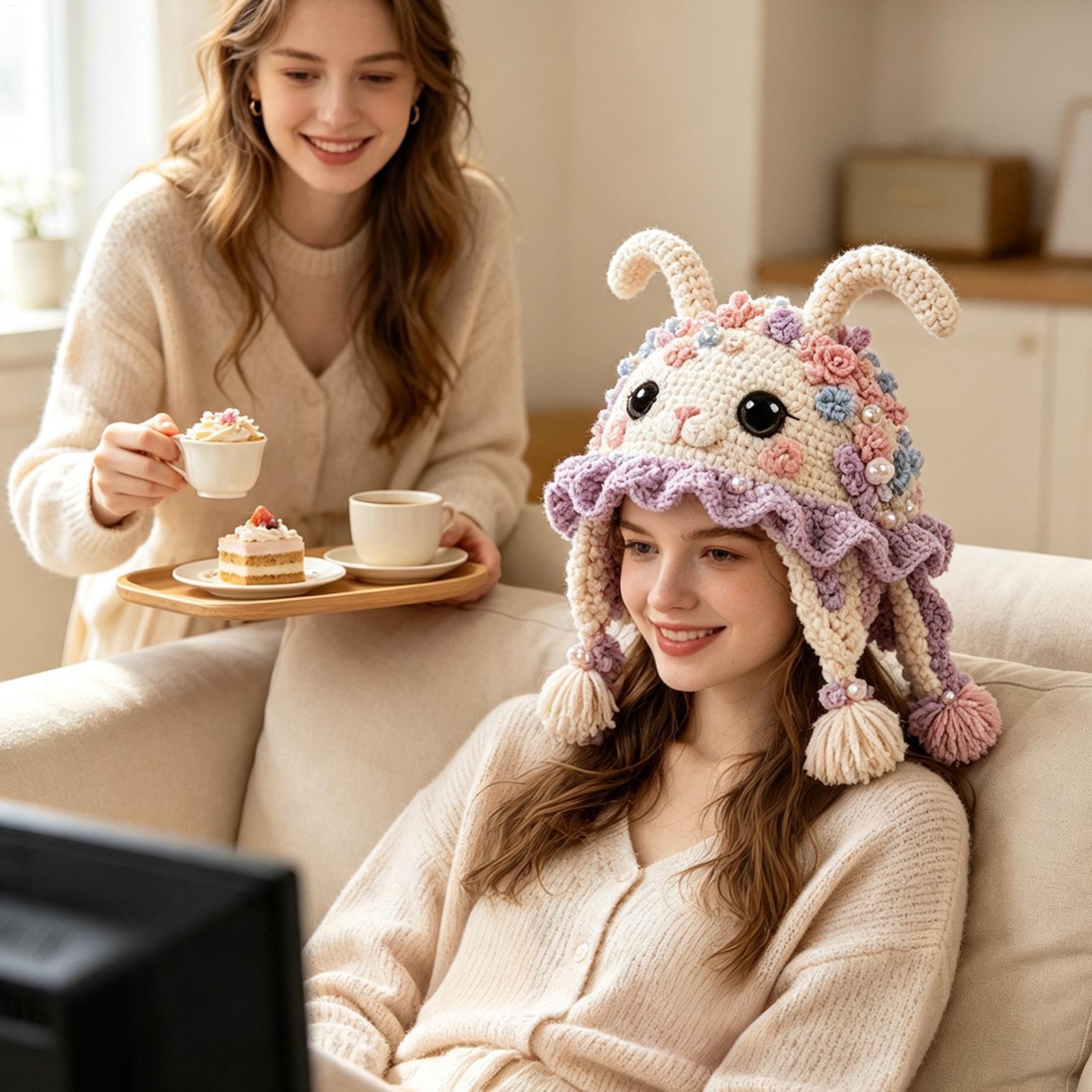 Hat Crochet Kit Handmade Sea A - đánh giá và giá Art Craft Hat