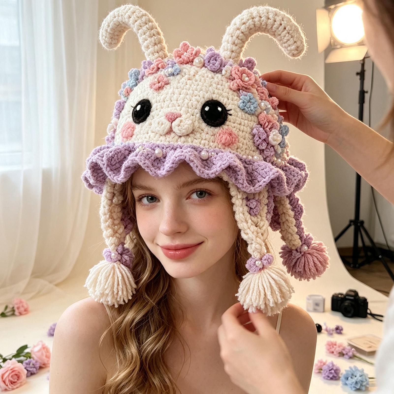 Hat Crochet Kit Handmade Sea A - đánh giá và giá Art Craft Hat