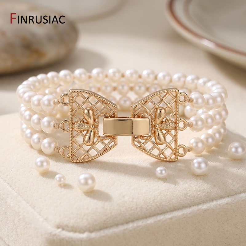14K Gold Plated Brass 3-Row Pe - đánh giá và giá Art Craft Making