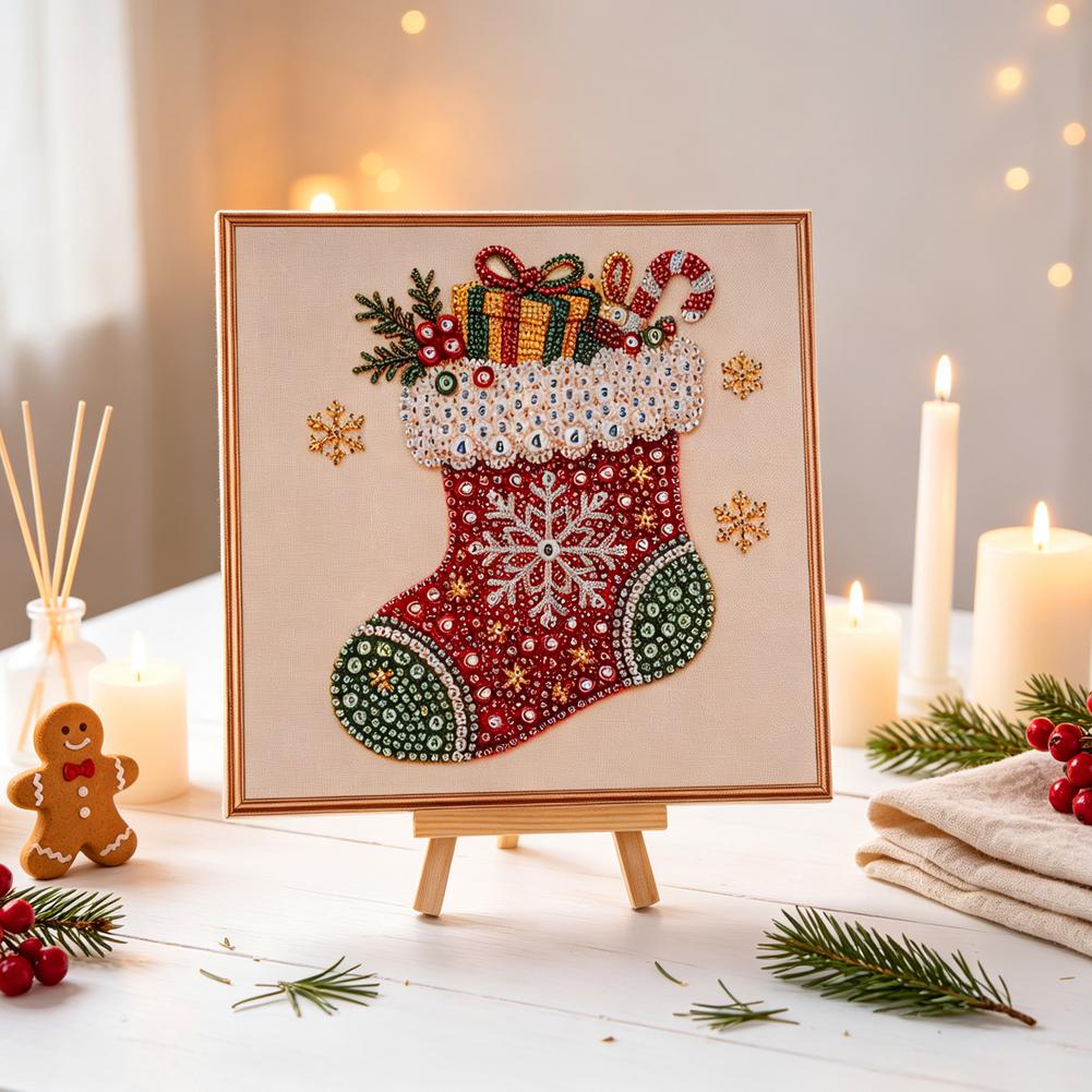 Christmas Pearl Diamond Painti - đánh giá và giá Art Craft Kit
