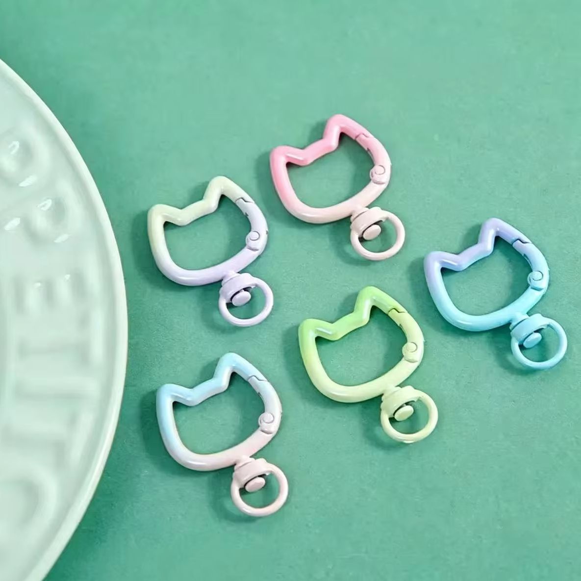 5-10PCS Gradient Cute Cat Clas - đánh giá và giá Art Craft Making