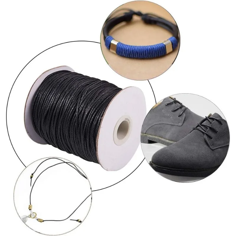 1Roll 100 Yards Waxed Cord Cot - đánh giá và giá Macrame Cord Cotton